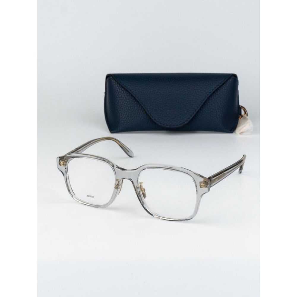 Loewe Women Eyeglasses Grey Square LW50084F 020 NEW AUTHENTIC